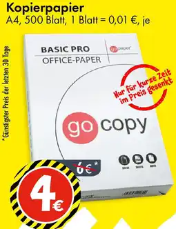 TEDi go copy Kopierpapier Angebot