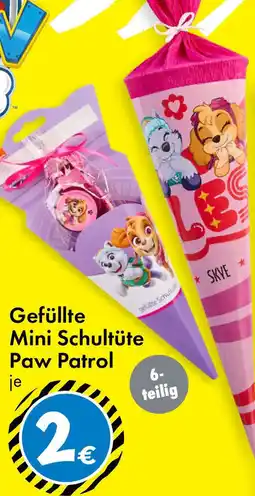 TEDi Gefüllte Mini Schultüte Paw Patrol Angebot