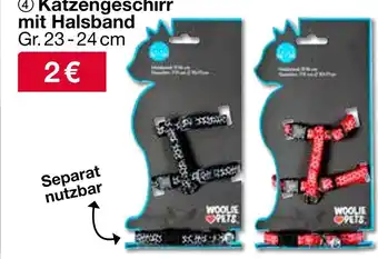 Woolworth Katzengeschirr mit halsband Angebot