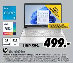 MEDIMAX Hp laptop 15s-fq5606ng Angebot