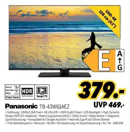 MEDIMAX Panasonic tb-43w61aez Angebot
