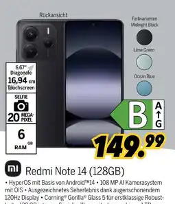 MEDIMAX Mi redmi note 14 (128gb) Angebot