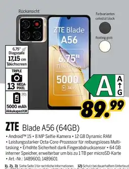 MEDIMAX Zte smartphone blade a56 (64gb) Angebot