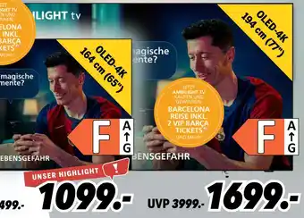 MEDIMAX Oled-4k 164 cm (65) Angebot