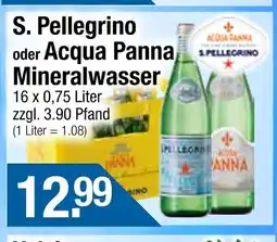 Getränke City S. pellegrino mineralwasser Angebot
