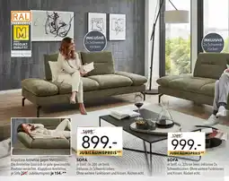 Multipolster Sofa ca. 206 cm breit Angebot