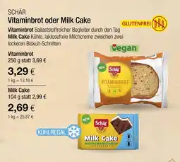 Vitalia Schär vitaminbrot Angebot