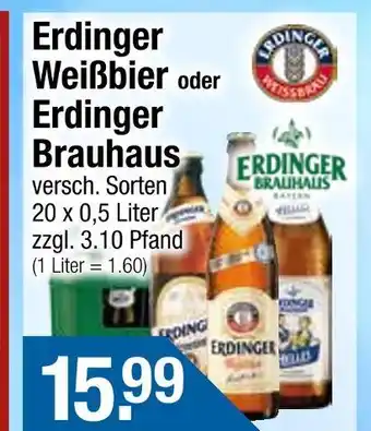 Getränke City Erdinger weißbier Angebot