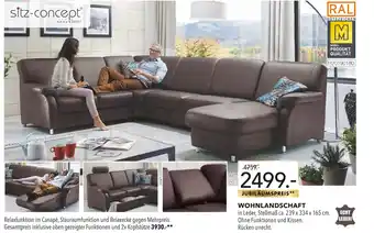 Multipolster Sitz-concept wohnlandschaft Angebot