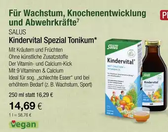 Vitalia Salus kindervital spezial tonikum Angebot
