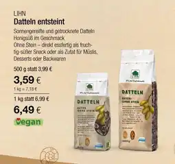 Vitalia Lihn datteln entsteint 500 g Angebot