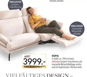 Multipolster Sofa Angebot