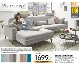 Multipolster Sitz-concept eckkombination Angebot