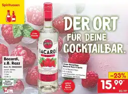 Netto Marken-Discount Bacardi razz Angebot