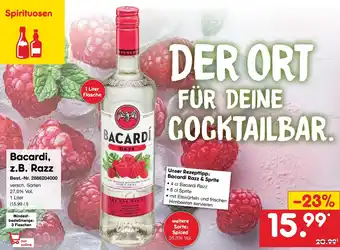 Netto Marken-Discount Bacardi razz Angebot