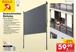 Netto Marken-Discount Juskys senkrechtmarkise barbados Angebot