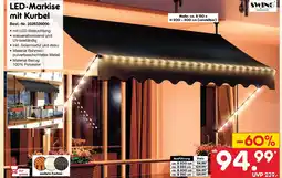 Netto Marken-Discount Swing harmonie led-markise mit kurbel Angebot