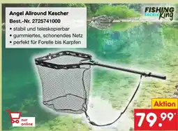 Netto Marken-Discount Fishing tackle king angel allround kescher Angebot