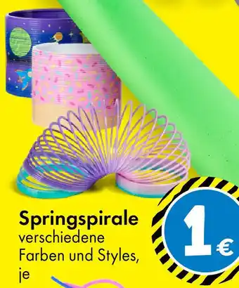 TEDi Springspirale Angebot