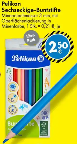 TEDi Pelikan Sechseckige-Buntstifte Angebot
