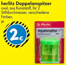 TEDi herlitz Doppelanspitzer Angebot