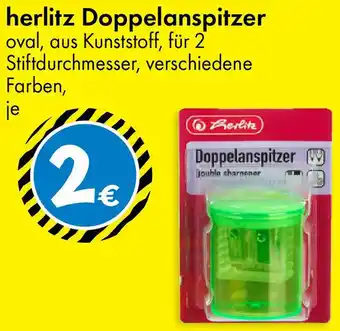 TEDi herlitz Doppelanspitzer Angebot