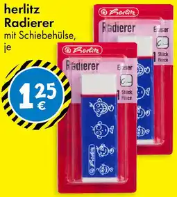 TEDi herlitz Radierer Angebot