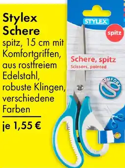 TEDi Stylex Schere Angebot