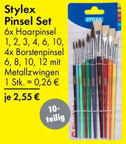 TEDi Stylex Pinsel Set Angebot