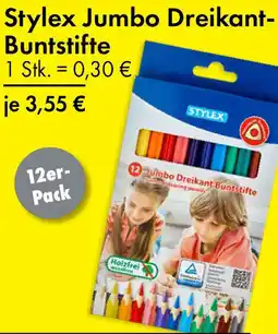 TEDi Stylex Jumbo Dreikant Buntstifte Angebot