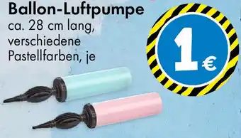 TEDi Ballon-Luftpumpe Angebot