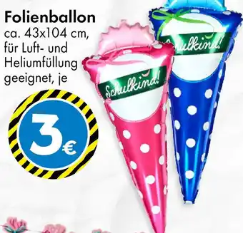 TEDi Folienballon Angebot