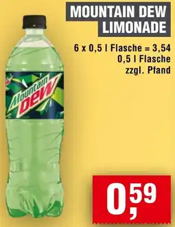 Handelshof Mountain dew limonade Angebot