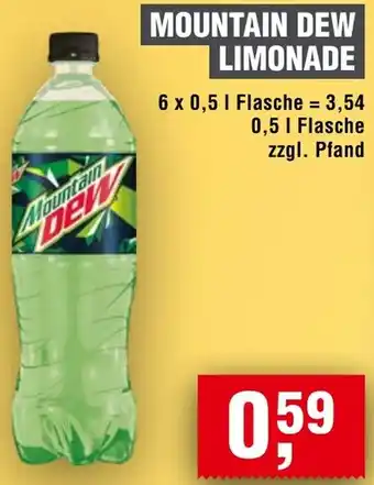 Handelshof Mountain dew limonade Angebot