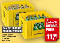 Handelshof San pellegrino mineralwasser Angebot
