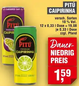 Handelshof Pitú caipirinha Angebot
