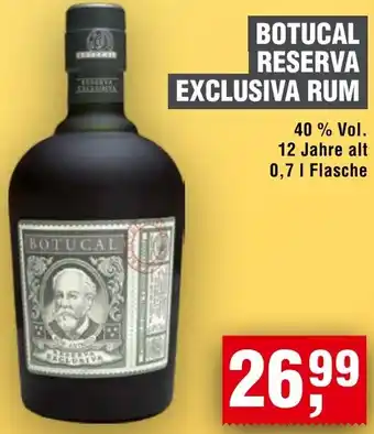 Handelshof Botucal reserva exclusiva rum Angebot