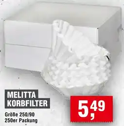 Handelshof Melitta korbfilter Angebot