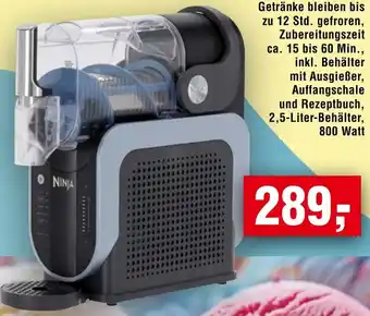 Handelshof Ninja slushi slush-eismaschine FS301EU Angebot