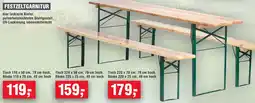 Handelshof Festzeltgarnitur Angebot