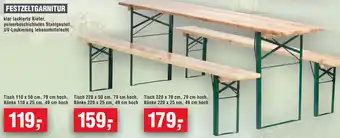 Handelshof Festzeltgarnitur Angebot