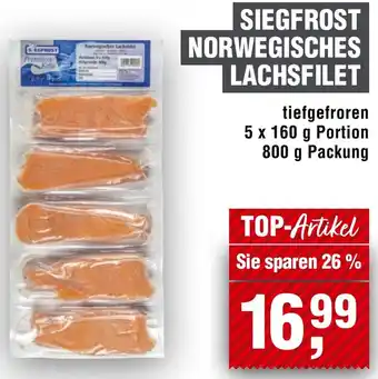 Handelshof Siegfrost norwegisches lachsfilet Angebot