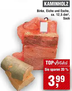 Handelshof Kaminholz Angebot