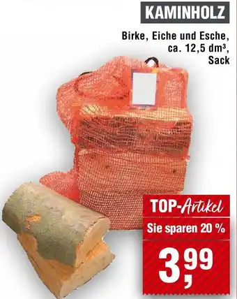 Handelshof Kaminholz Angebot