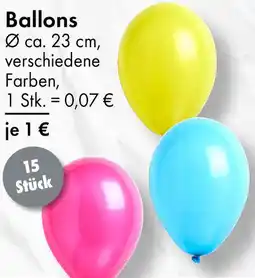 TEDi Ballons Angebot