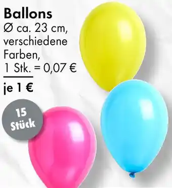 TEDi Ballons Angebot
