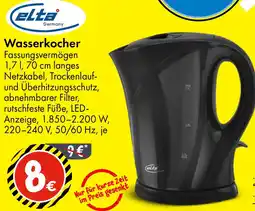TEDi elta Wasserkocher Angebot