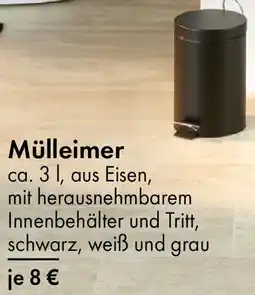 TEDi Mülleimer Angebot