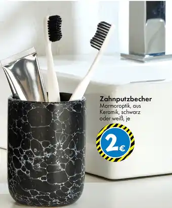 TEDi Zahnputzbecher Angebot