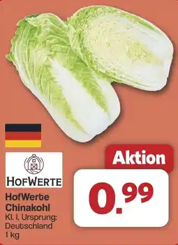 Famila Nord West HofWerte Chinakohl Angebot